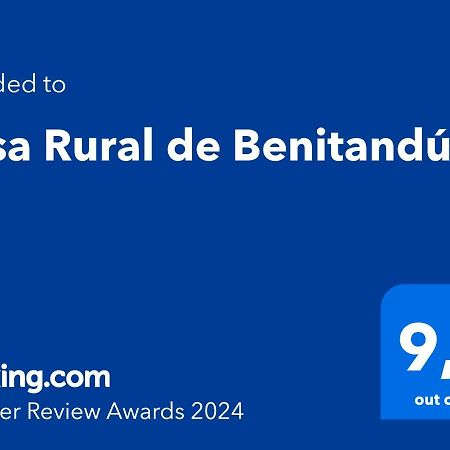 Alcudia de Veo Casa Rural De Benitandus المظهر الخارجي الصورة